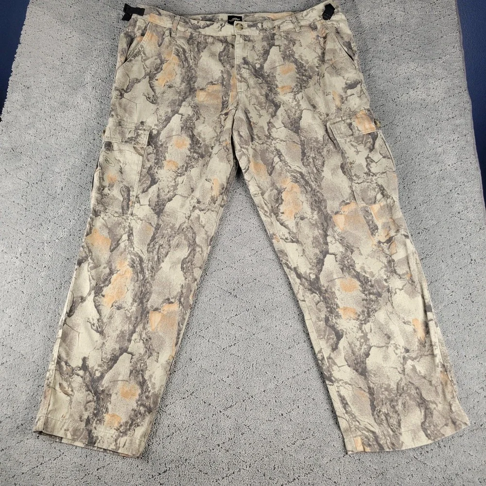 Natural Gear Cargo Pants Mens 2XL Camo Straight Leg Hunting Outdoors